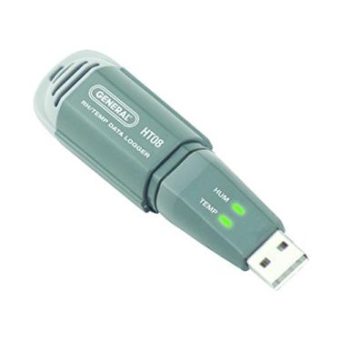 Imagem de General Tools HT08 Mini USB Registrador de dados de umidade de temperatura