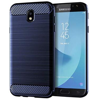 Imagem de Capa para Samsung Galaxy J7 Pro, sensação macia, proteção total, anti-arranhões e impressões digitais + capa de celular resistente a arranhões para Samsung Galaxy J7 Pro