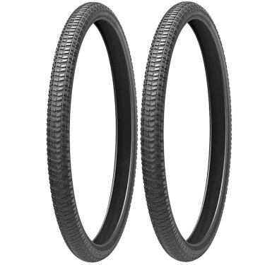 Imagem de 2x Pneu para bicicleta MTB Bmx Passeio asfalto trilha Bike aro 20 (50-406) Levorin 2.125 Atacama