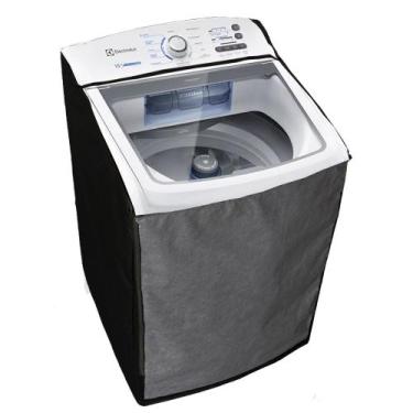 Imagem de Capa Para Maquina de Lavar Electrolux Led 13 14kg Abertura em Ziper co