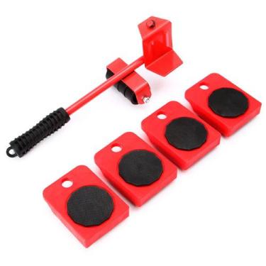 Imagem de Carrinho com Rodinhas para Transporte de Móveis Pesados Fogão Geladeir