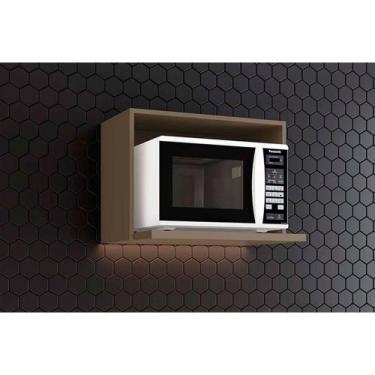 Imagem de Nicho para Cozinha Suporte p/Microondas Connect 60x44cm Duna - Henn