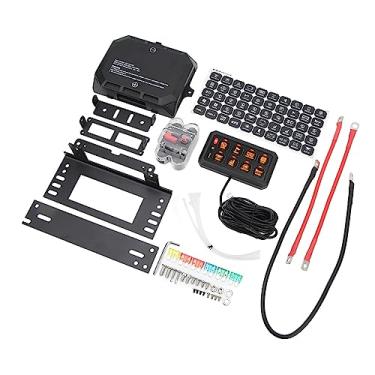 Imagem de Painel de Interruptores de 8 Gangues Controle de Luz RGB de relé de Controle de Circuito Eletrônico para Caminhões Off Road Power Sports Navios ATV UTV SUV Personalize o de