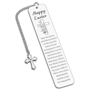 Imagem de Cesta de Páscoa Essencial para Adolescentes Adultos Mulheres Homens Presentes de Páscoa para Crianças Meninas Meninos Presentes de Sala de Aula de Páscoa Religioso Cristão Feliz Páscoa