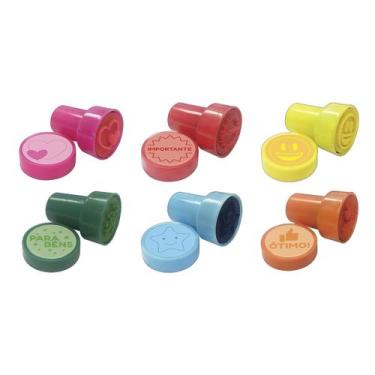 Imagem de Carimbos FUN (Display com 24 unidades) - Sortido - Tilibra, Único