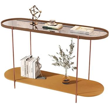 Imagem de Aparador Alamanda Orgânico Espelhado JB Bechara Cor Castanho Nature