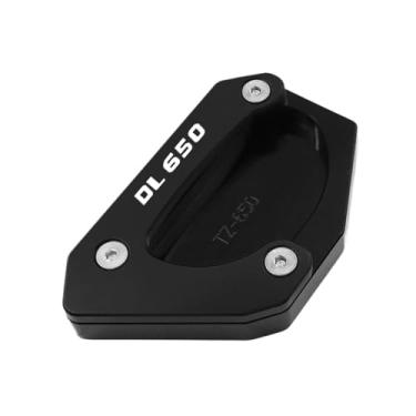 Imagem de Acessórios para motocicletas Placa de extensão para descanso lateral, placa ampliadora, suporte para descanso lateral, para Suzuki V-STROM 650/XT VSTROM DL650 V STROM650 2012-2023