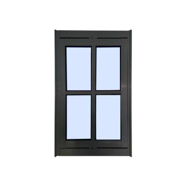 Imagem de Vitro Pivotante Quadriculado Preto 100x40 Linha 25