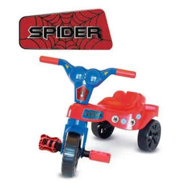 Imagem de Triciclo Motoca Infantil Menina ou Menino Kepler, Vermelho