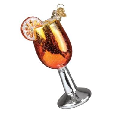 Imagem de Old World Christmas Ornamento de vidro Aperol Spritz para pendurar