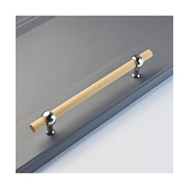 Imagem de Puxador de porta deslizante AAPIE para porta de entrada, sapato, gaveta, maçanetas de porta, puxadores de madeira, móveis, ferragens, puxadores de cômoda, dourado, preto, para cômoda