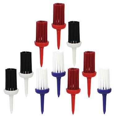 Imagem de Dolity D 10 peças duráveis camisetas de golfe escova treinamento motorista 57/62 mm acessório para jogador de golfe - 62 mm, conforme descrito