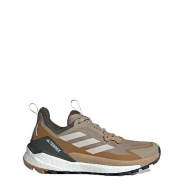 Imagem de adidas Tênis de caminhada masculino Terrex Free Hiker 2.0 Low, Blanch Cargo/Wonder Alumina/Bronze Strata, 40