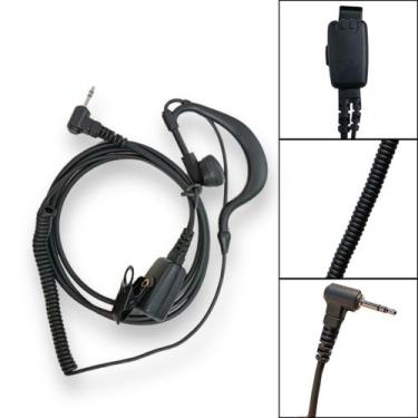 Imagem de 4 Fones Microfone P1 Espiral Para Rádio Talkabout T470BR T38 T210 - Le