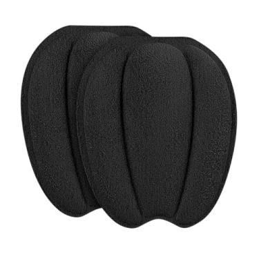 Imagem de Almofadas de língua para sapatos, enchimento de almofada antiderrapante para sapatos soltos, enchimento de substituição de almofadas de calcanhar