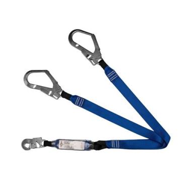 Imagem de Talabarte Y Duplo Fita Com Abs Life-6002 Conector 55Mm - life cintos