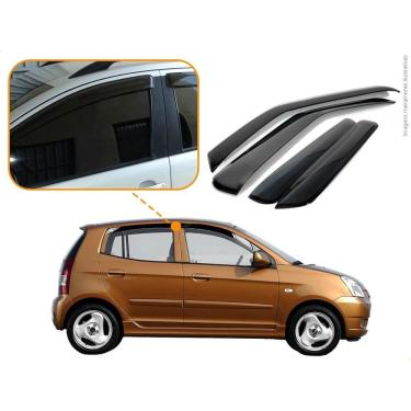 Imagem de Calha De Chuva Ecoflex Kia Picanto 2009 4P