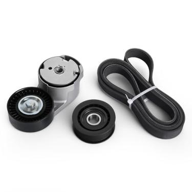 Imagem de Kit tensor de correia de transmissão para Dodge Charger para Challenger 2015-2021, para Chrysler 300 2014-2022, para Ram 1500 2014-2018 2020-2021, V6 3.6L, OE 39282 38082, com polia intermediária e