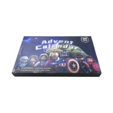 Imagem de Calendário Do Advento Com Blocos De Montar De Bonecos De Anime, Caixa 