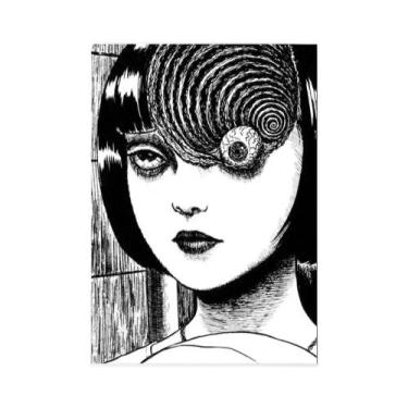 Imagem de Pôsteres De Anime De Terror E Thriller Junji Ito Em Tela, Arte De Pare