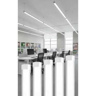 Imagem de Luminária LED Linear 120cm Branca Fria 40W Sobrepor - Congratulations 