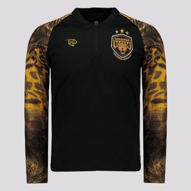 Imagem de Jaqueta Onça Amazonas Treino Logo 2025 Masculina-Masculino