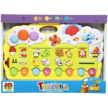 Imagem de Trenzinho Educativo Musical com Luz e Som DM Toys DMT4744
