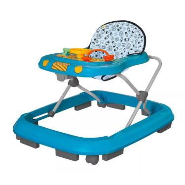 Imagem de Andador Infantil De Bebê Safari Azul - Tutty Baby