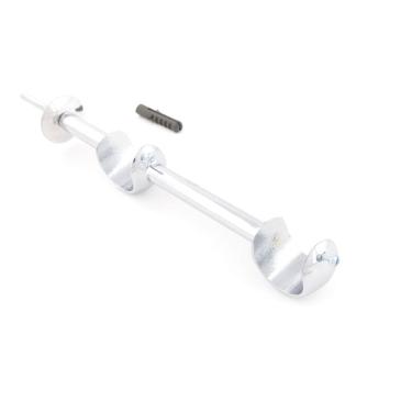 Imagem de Suporte Duplo 8cm Para Varao De Cortina 28x28mm - SL168 - 10 SL168-10 Wiler-K