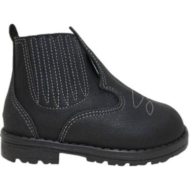 Imagem de Botina Casual Infantil Cano Curto Com Zíper Sames 6137
