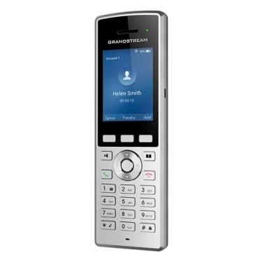 Imagem de Telefone IP Sem Fio Grandstream WP-822 - Preto/Prata