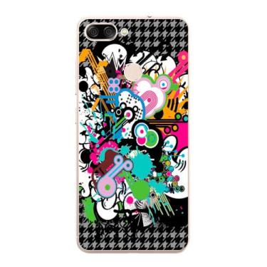 Imagem de Capa Adesivo Skin022 Verso Para Asus Zenfone Max Plus (M1) - KawaSkin