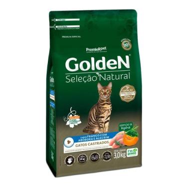 Imagem de Golden selecao natur gatos ad cast abobora 3 kg, VERDE, 3