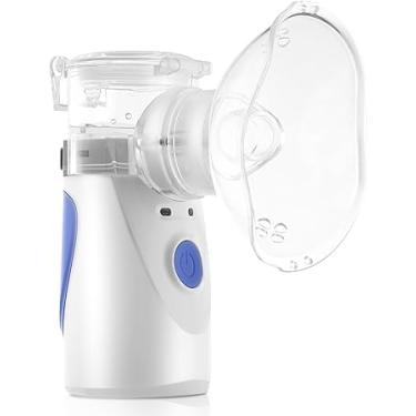 Imagem de Nebulizador Portatil, Inalador Sem Fio, Para Crianças, Adultos e Idosos, Ultrassonico, Vaporizador, Tratamento Para Asma, Bronquite, Bem Estar, Saude