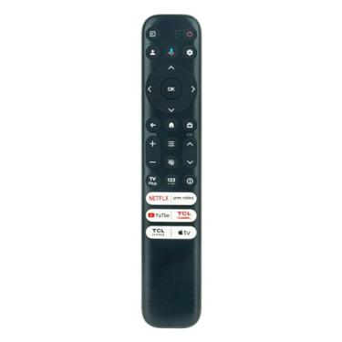 Imagem de NTQinParts Controle remoto de substituição para TV de voz TCL 65S551F 65 polegadas, 75S551F 75 polegadas S5 UHD 4K LED Smart TV (modelo 2024)