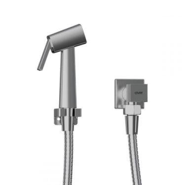 Imagem de Ducha Higiênica Chuveirinho Quadrada Metal Cromada - CIVITT