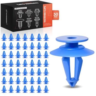 Imagem de A-Premium Clipe de retentor de painel de acabamento de nylon 50 peças compatível com Volkswagen Jetta 1994-2012, Passat, Golf, Tiguan, Beetle, CC, Touareg, Routan, Eos, GTI, Cabrio, EuroVan, R32,