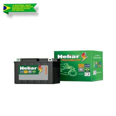 Imagem de Bateria Heliar Moto 5A Cg Titan Fazer Factor Crosser NXR 150