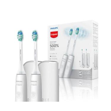 Imagem de Escova Eletrica Philips Colgate SonicPro 35 2 unidades