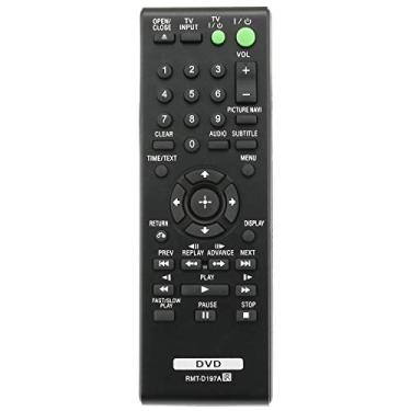 Imagem de Novo controle remoto de substituição RMT-D197A RMTD197A para Sony DVD Player DVP-SR100 DVP-SR120 DVP-SR320 DVP-SR405P DVP-SR201P DVP-SR210P DVP-SR510H DVP-SR310P DVP-SR210PB DVP-SR750HP