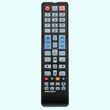 Imagem de Controle remoto de substituição BN59-01267A, adequado para Samsung TV UN32M5300 UN40M5300 UN43M5300 UN49M5300 UN50M5300 UN24M4500A UN28M4500A UN32M4500A UN32M4500A 530 UN. 32M530D UN28M4500AF