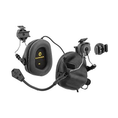 Imagem de OPSMEN Tactical Fones de ouvido eletrônicos Earmor M32H para capacetes FAST (preto)