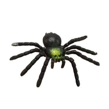 Imagem de Aranha Tarântula Preta E Verde De Borracha