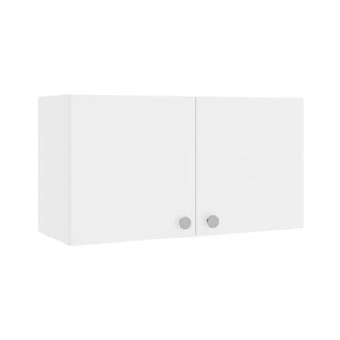 Imagem de Armário De Lavanderia Aéreo Com 2 Portas 70cm Multimóveis Cr30043 Branco