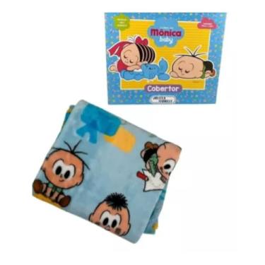 Imagem de COBERTOR TURMA DA MONICA ABC AZUL - JOLITEX TERNILLE