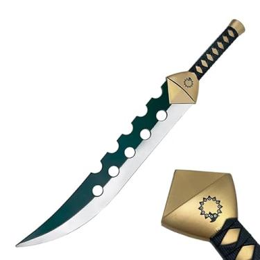 Imagem de Foam Medieval Cosplay Meliodas Dragon Sword Props Demon Blade for Kids Toy Halloween Costume