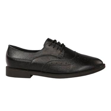 Imagem de Sapato Oxford Feminino Preto (Preto, BR, Adulto, Numérico, 39)