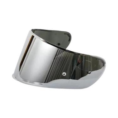 Imagem de Viseira de Capacete de Motocicleta - Multicolorida, Fumê e Transparent