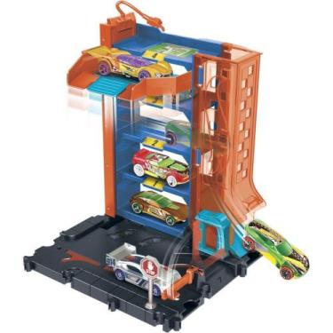 Imagem de Hot Wheels Pista e Acessorio CITY Downtown Estacionamento - Mattel