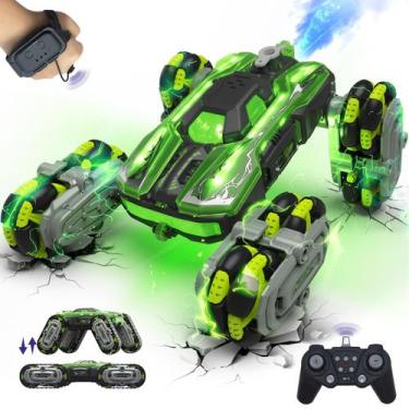 Imagem de Carro de controle remoto LECPOP 8WD Gesture Sensing Spray & Light